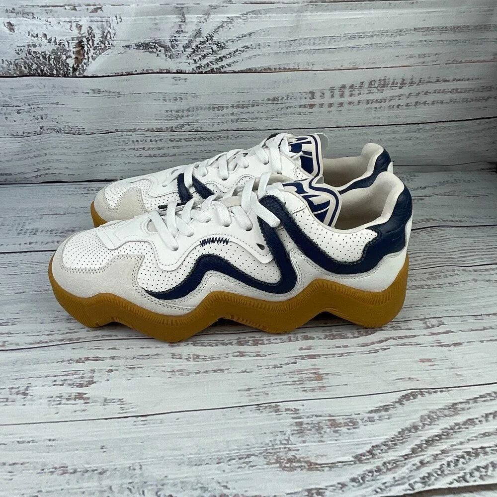 MSCHF V2.wav Mens US 11 Sneakers White Cream Navy